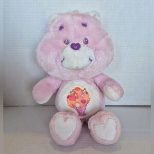 Vintage CARE BEARS Share Bear 1980s Purple Plush Bear